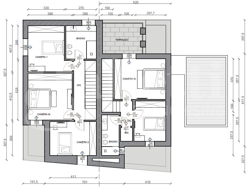 Villa Bifamiliare con giardino a Sant'Agata Bolognese