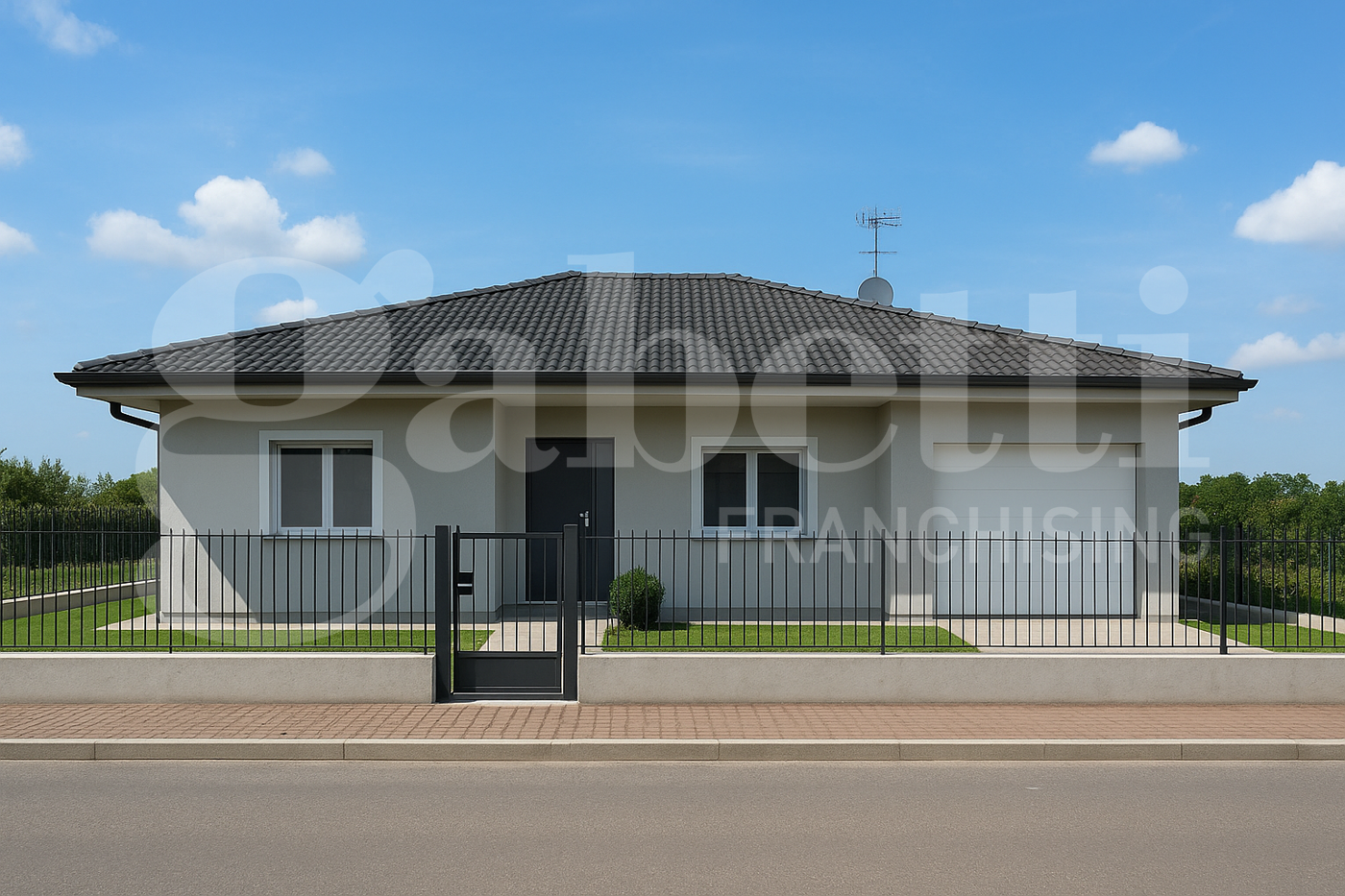 Villa con giardino a Sant'Agata Bolognese