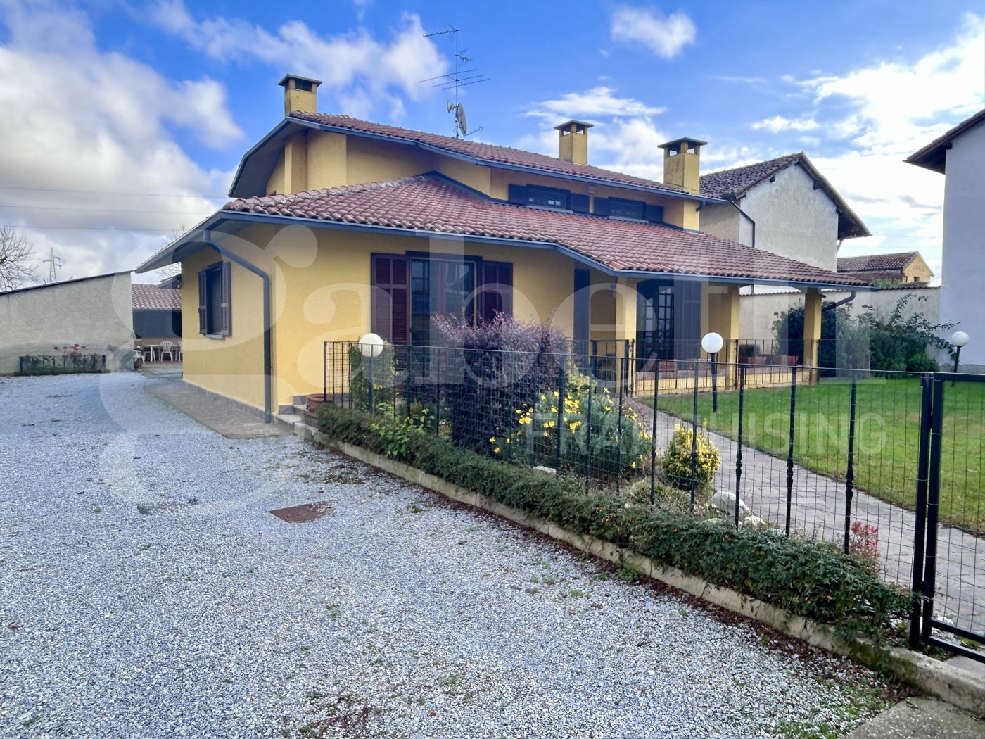 Villa con giardino a Alagna