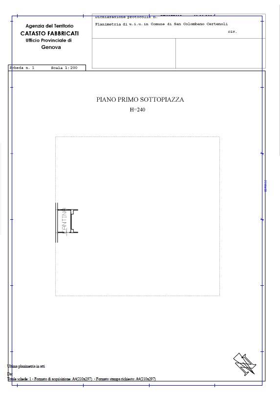 Appartamento in vendita a San Colombano Certenoli, Calvari