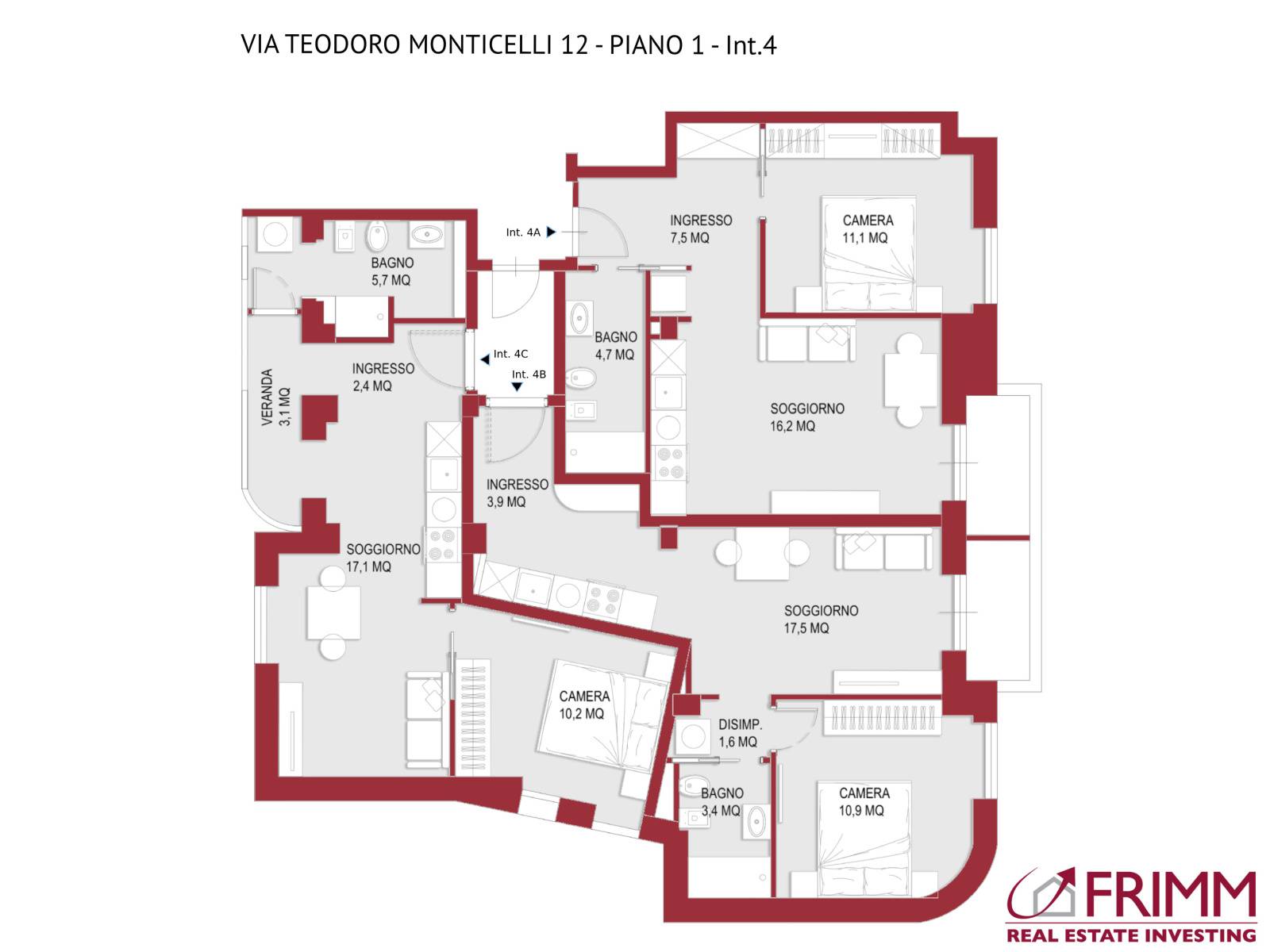 Appartamento in vendita a Roma, Parioli