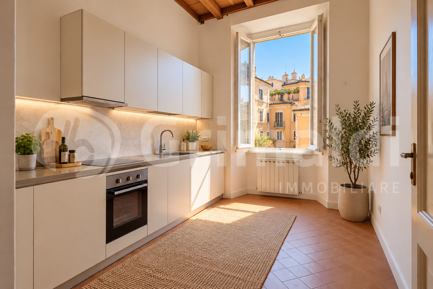 Quadrilocale ristrutturato a Roma