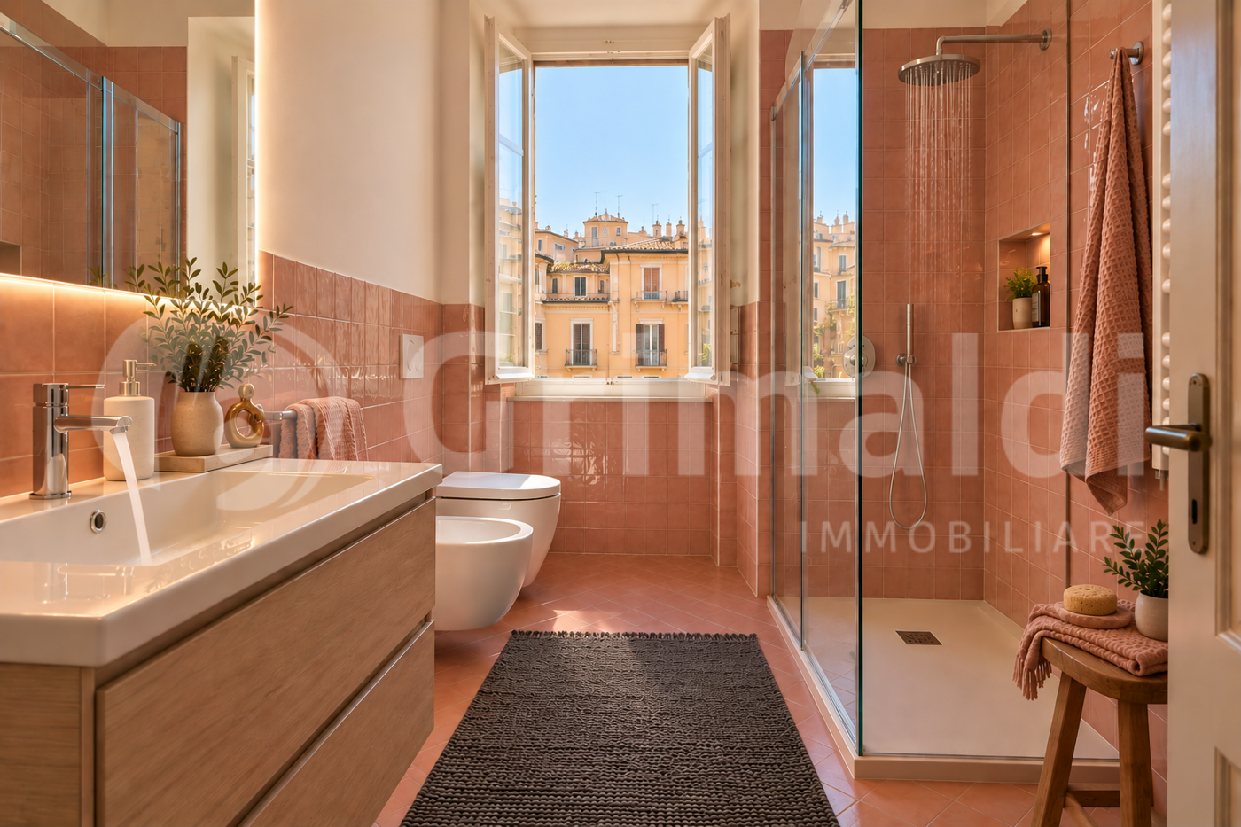Quadrilocale ristrutturato a Roma