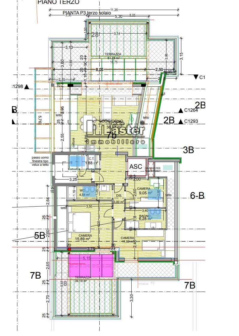 Attico in vendita a Treviso, Fuori Mura Nord