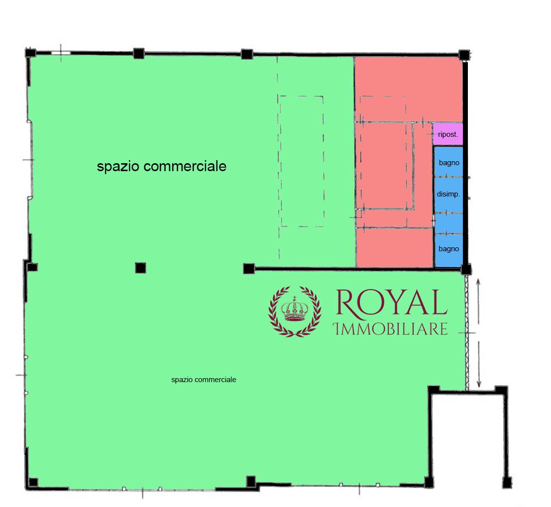 Locale commerciale in affitto a Livorno, Stagno