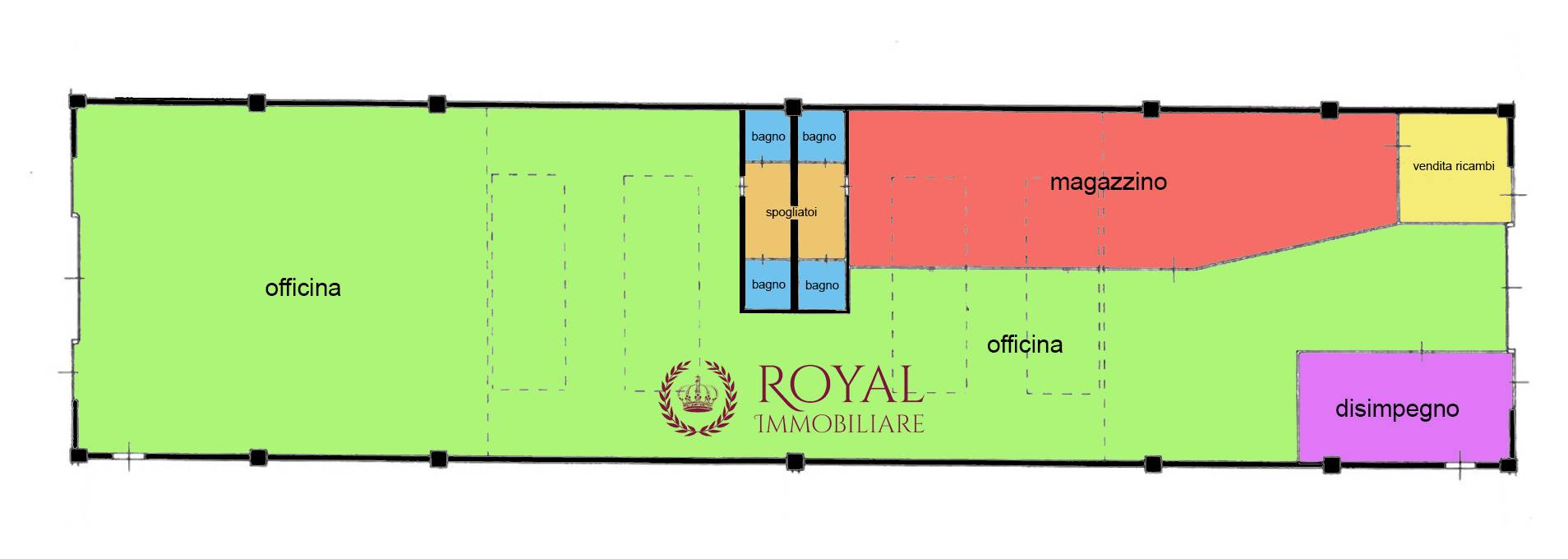 Locale commerciale in affitto a Livorno, Stagno