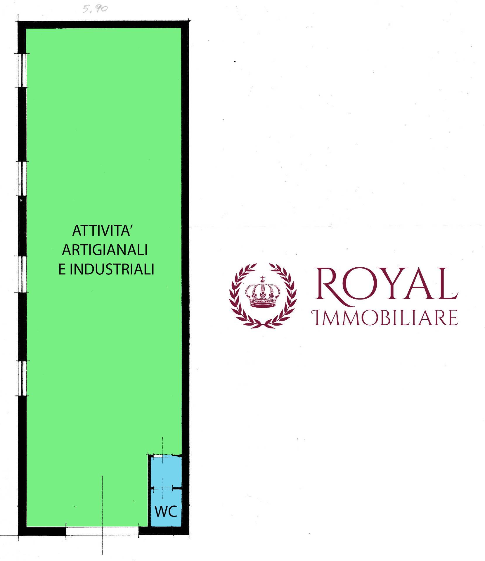 Capannone in vendita a Livorno, ARDENZA