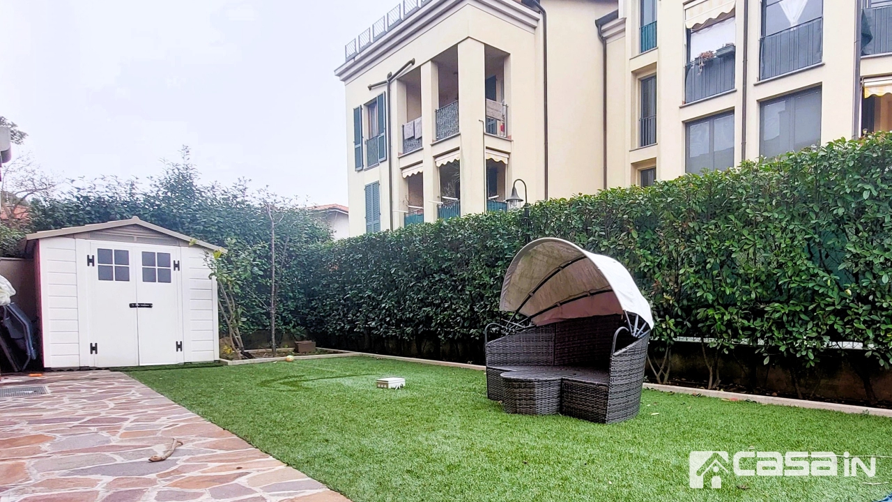 Trilocale con giardino in via pozzo, Vaprio d'Adda