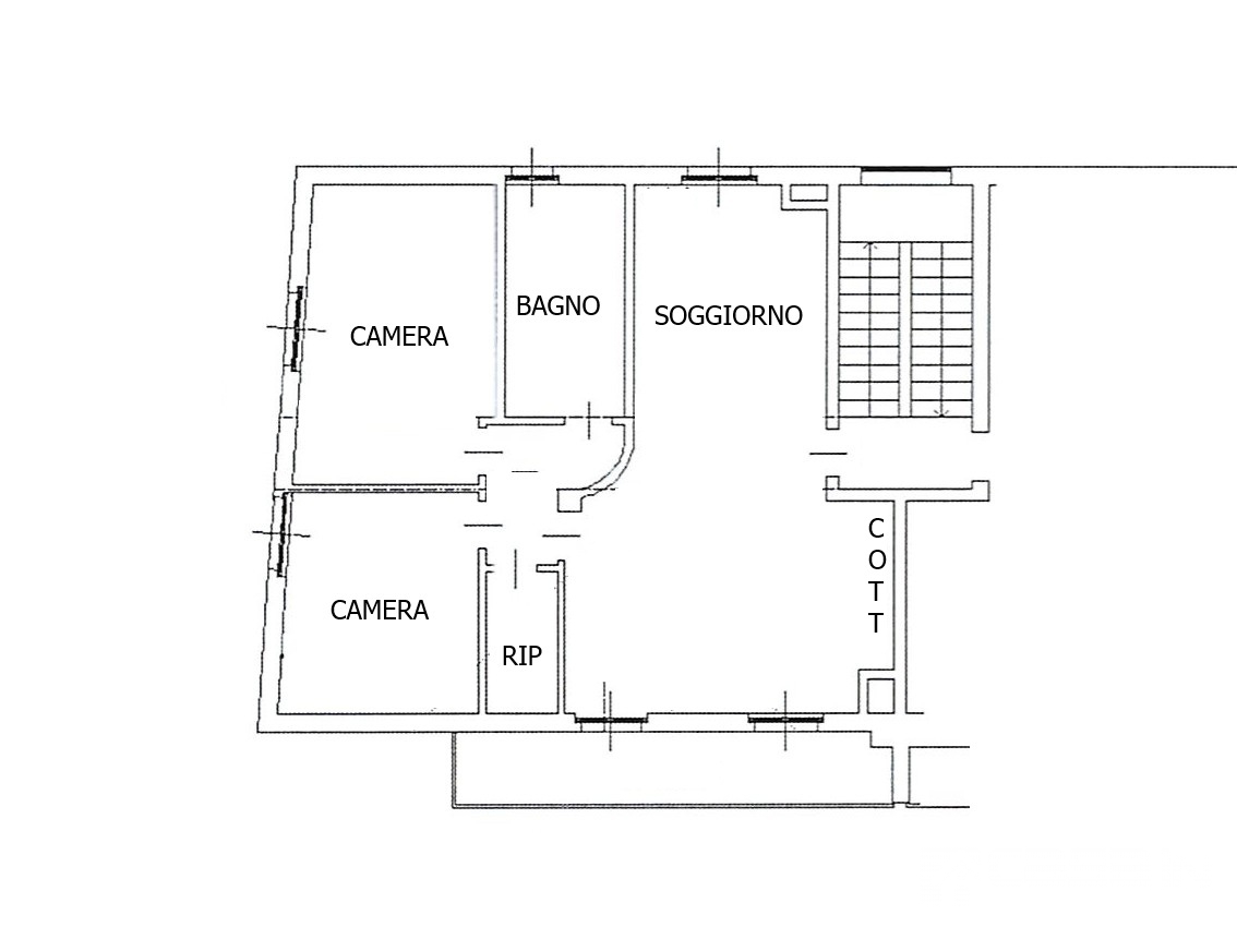 Trilocale con box doppio in via s. elisabetta, Pozzo d'Adda