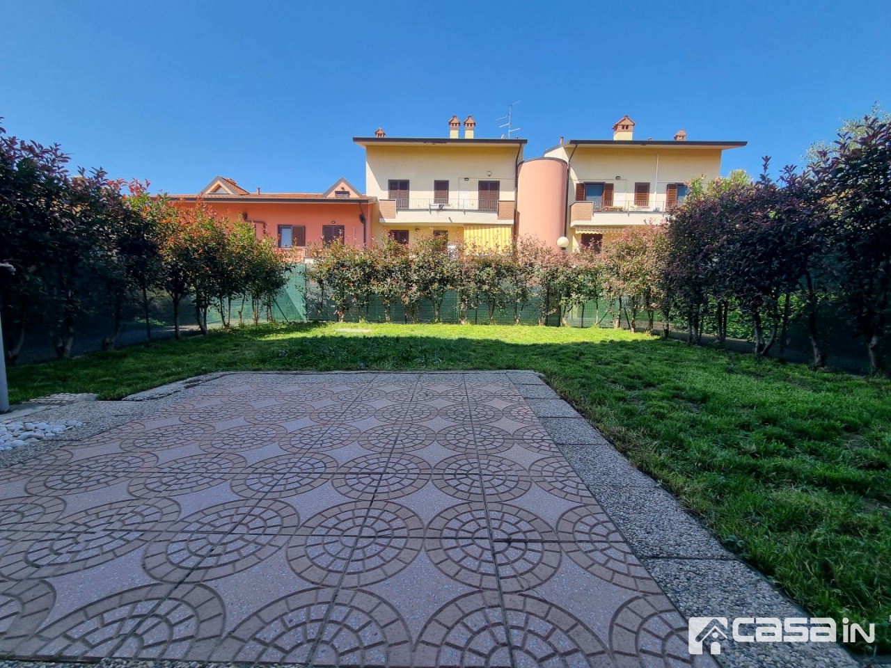 Trilocale con giardino in via risorgimento, Bottanuco