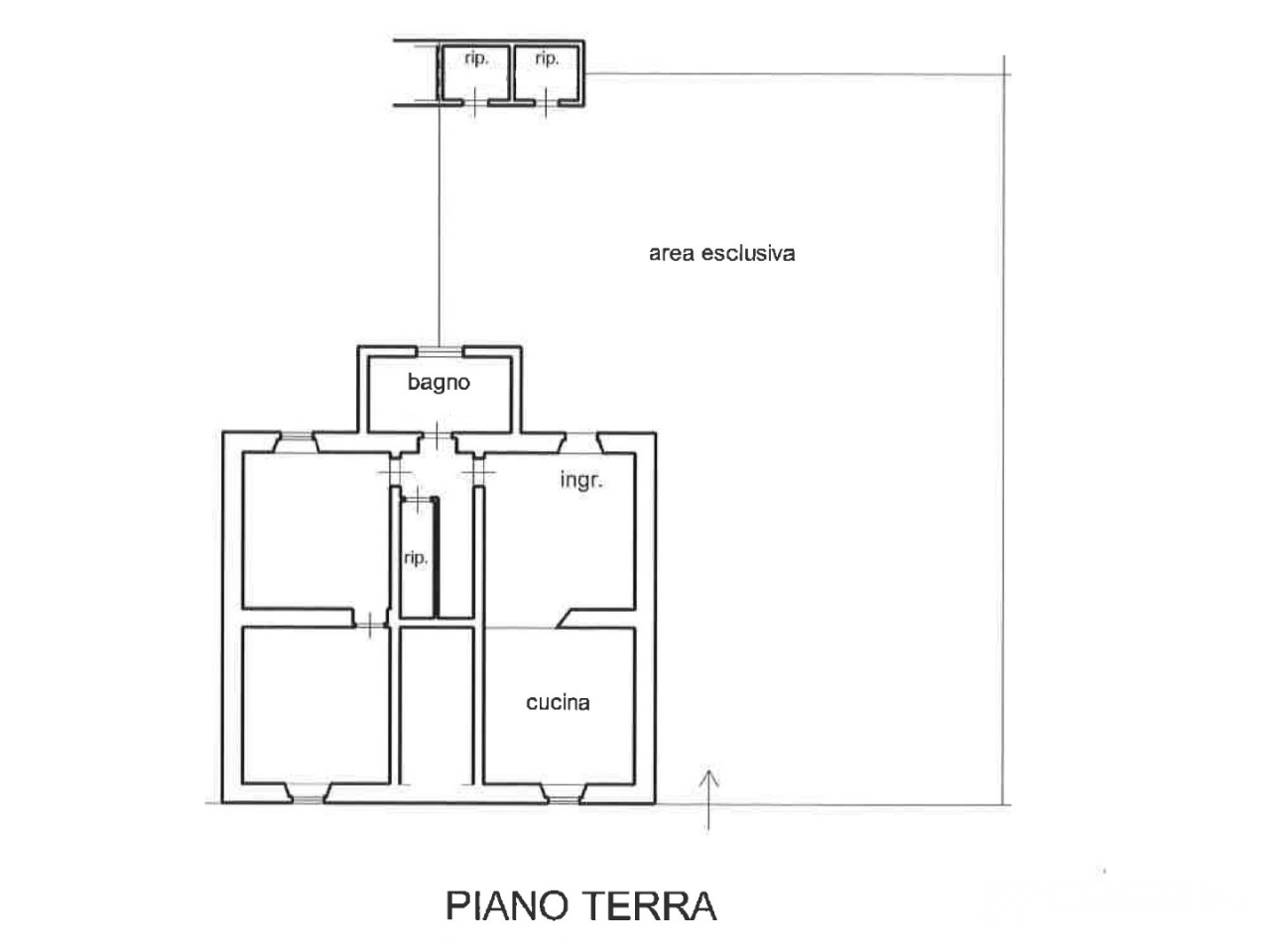 Casa indipendente con giardino in via guglielmo marconi, Capriate San Gervasio