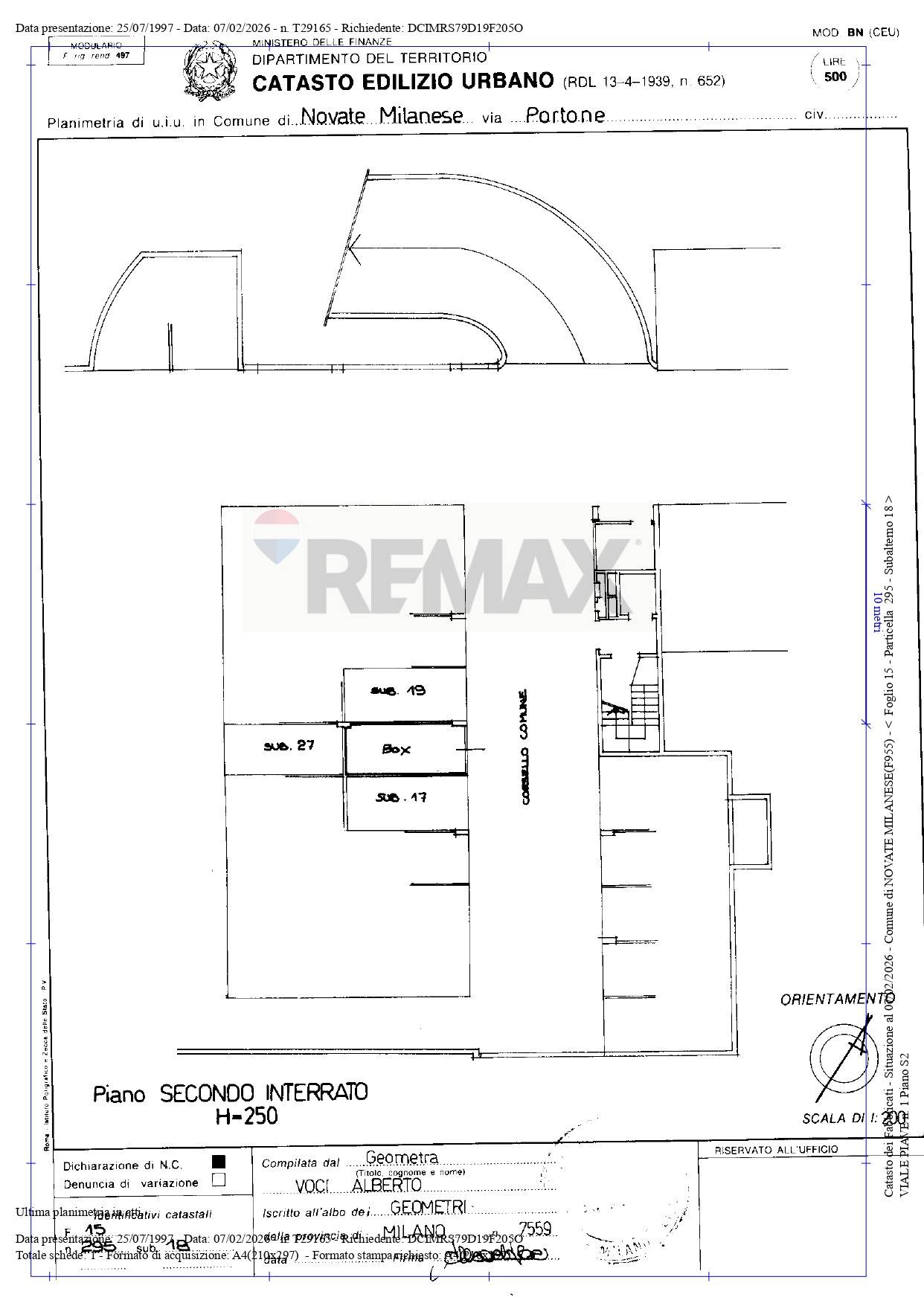 Garage/Box in vendita a Novate Milanese