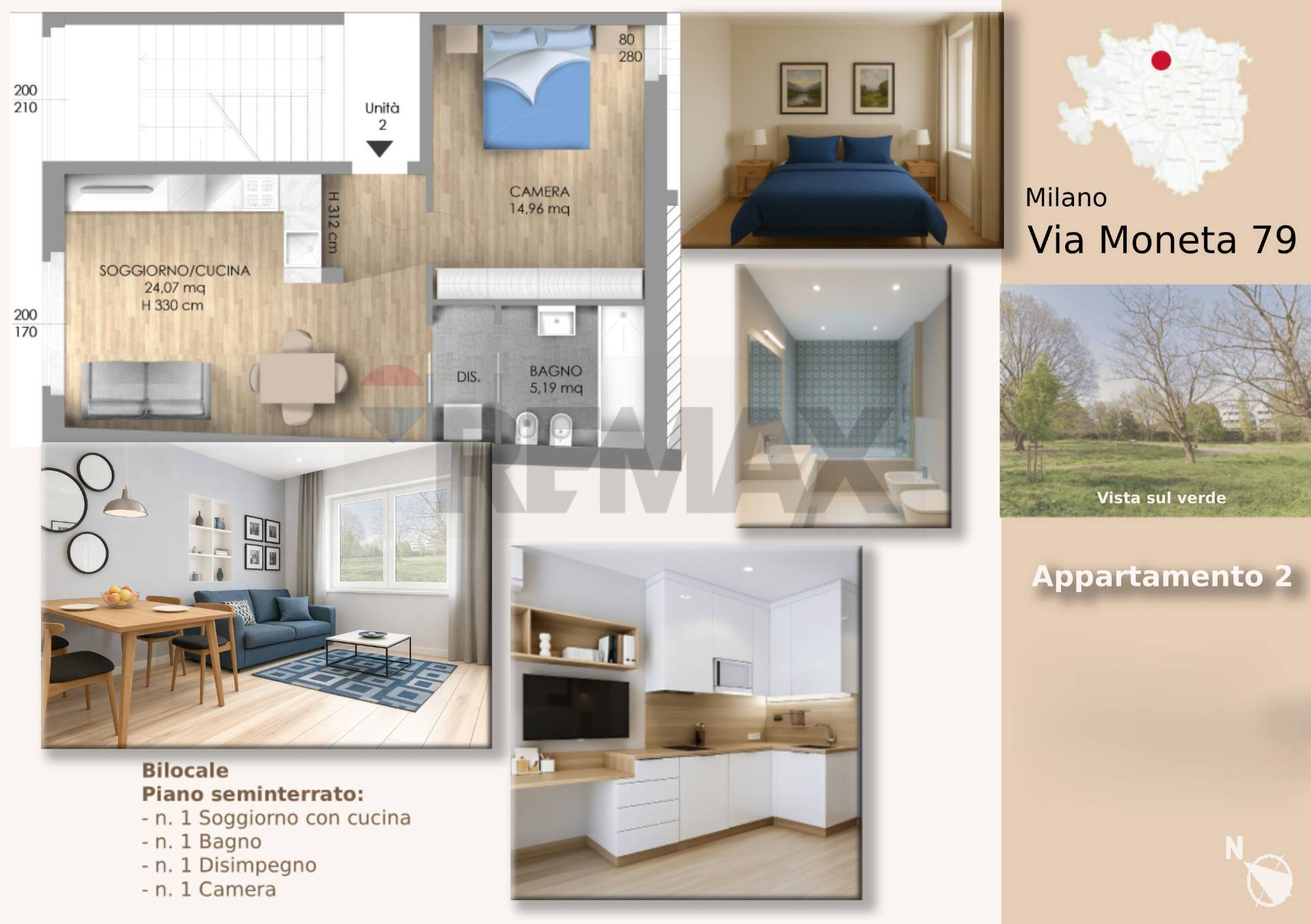 Appartamento in vendita a Milano, Affori