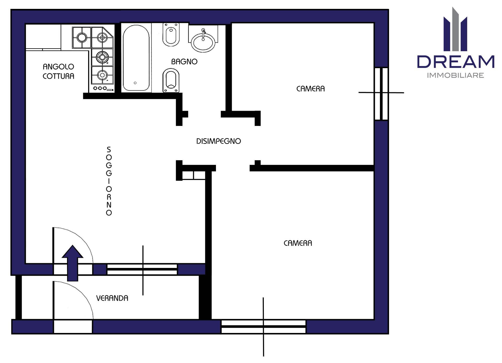 Appartamento in vendita a Cagliari, Is Mirrionis