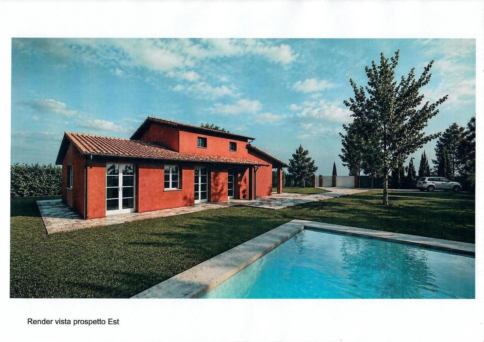 Villa con giardino, San Miniato scala