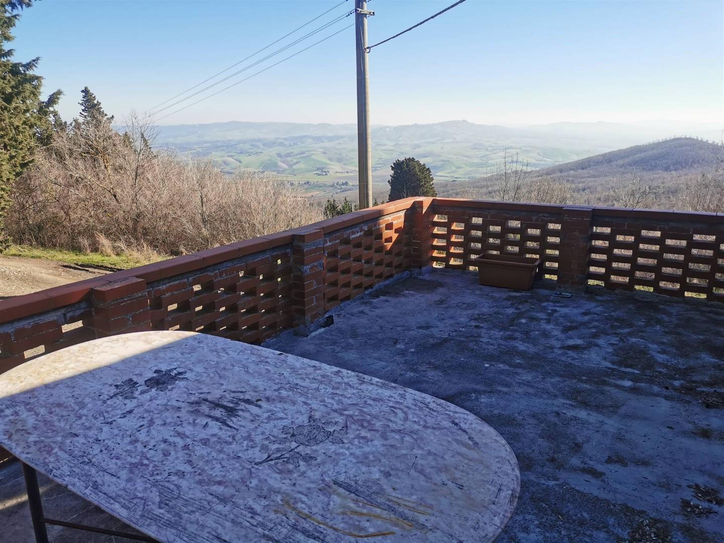 Casa indipendente con terrazzo, Lajatico orciatico