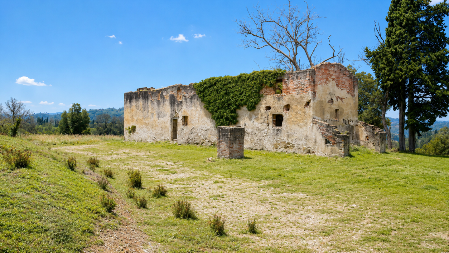 Rustico con giardino a Palaia