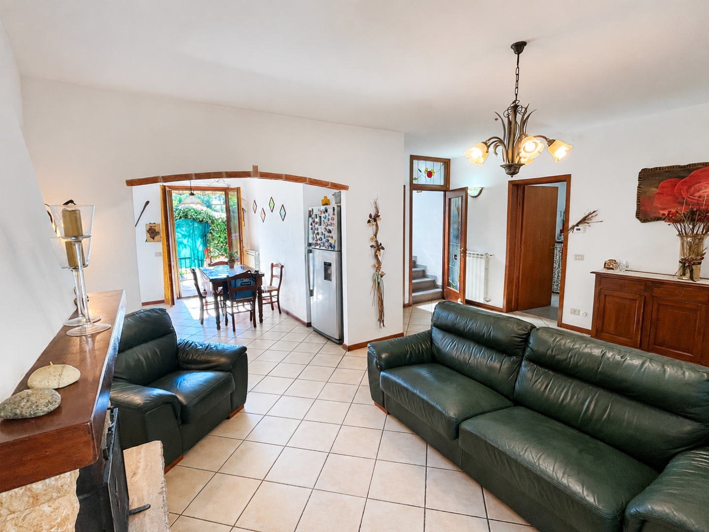 Villa con terrazzo, Terricciola la rosa