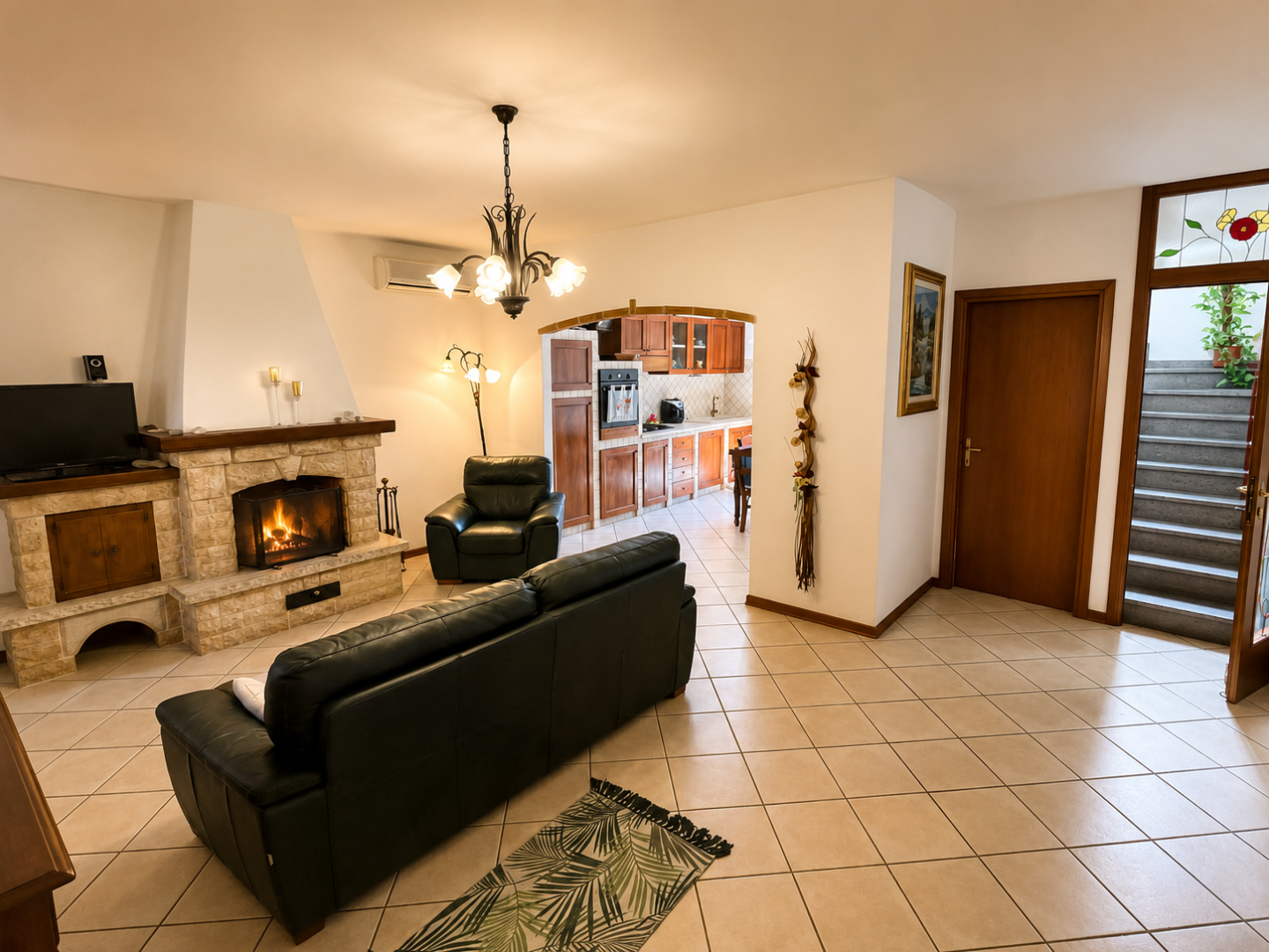 Villa con terrazzo, Terricciola la rosa