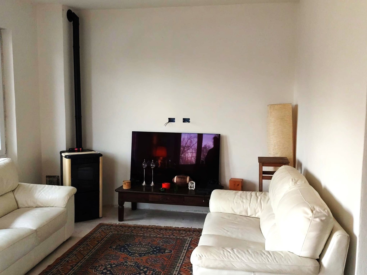 Trilocale con giardino a Maleo