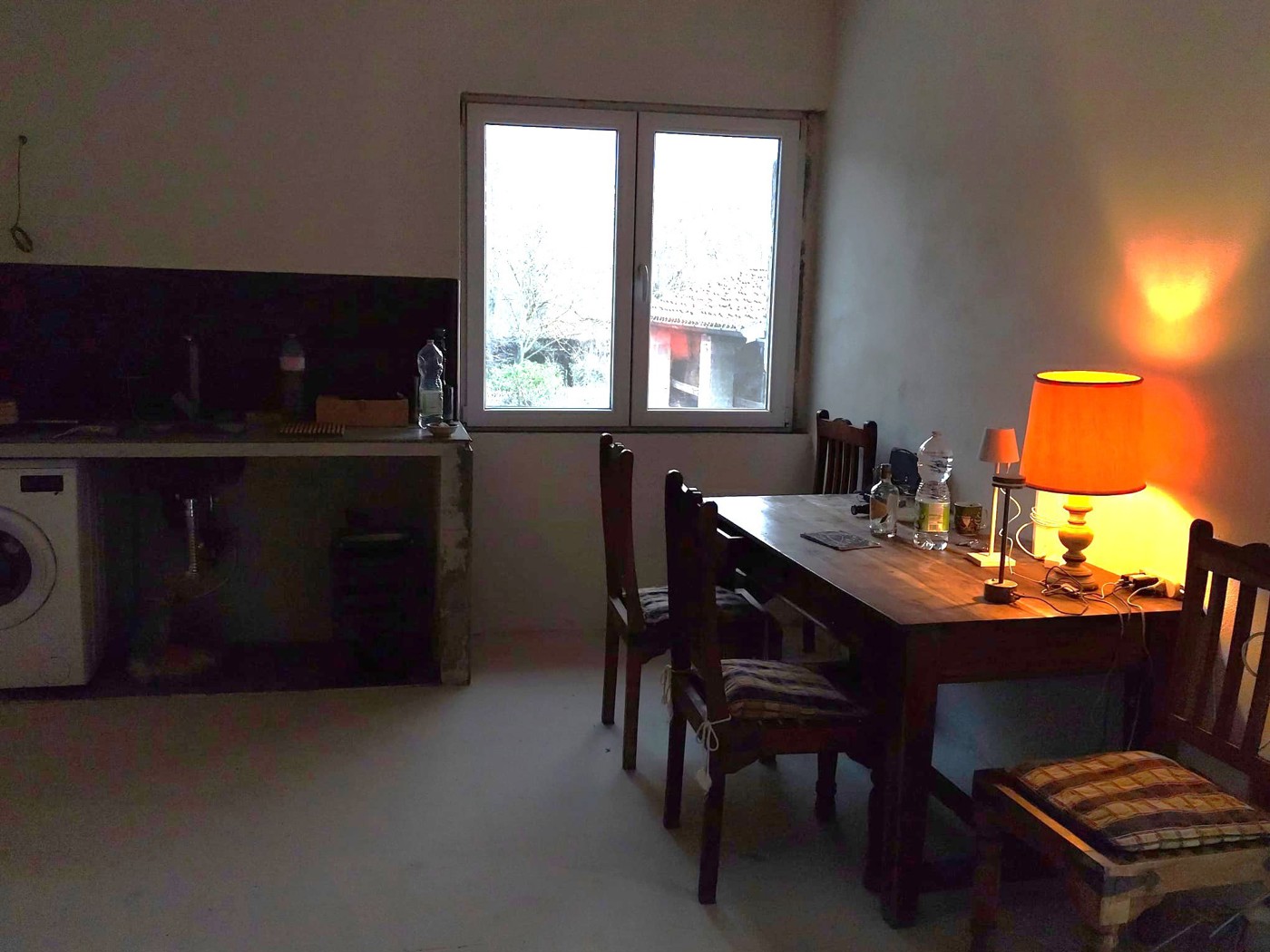 Trilocale con giardino a Maleo