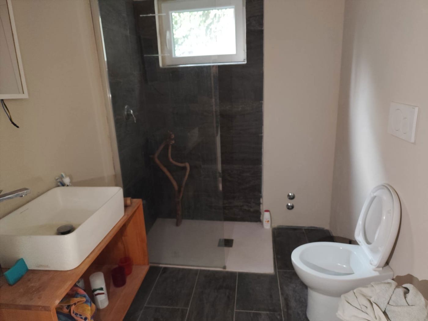 Trilocale con giardino a Maleo