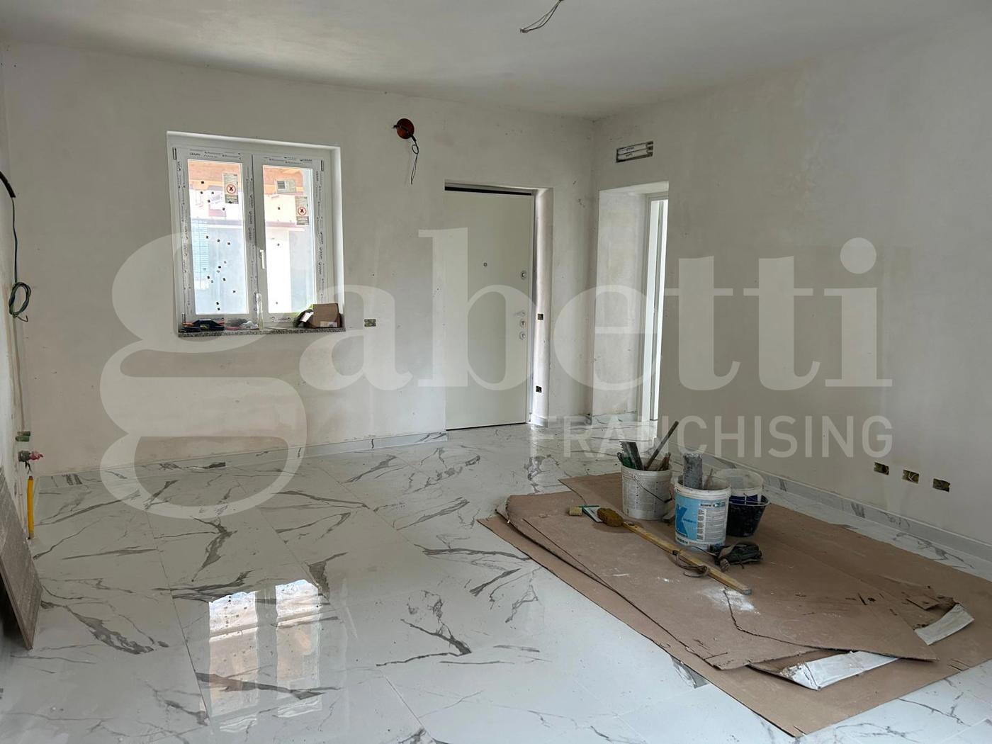 Trilocale con giardino a Cavenago d'Adda