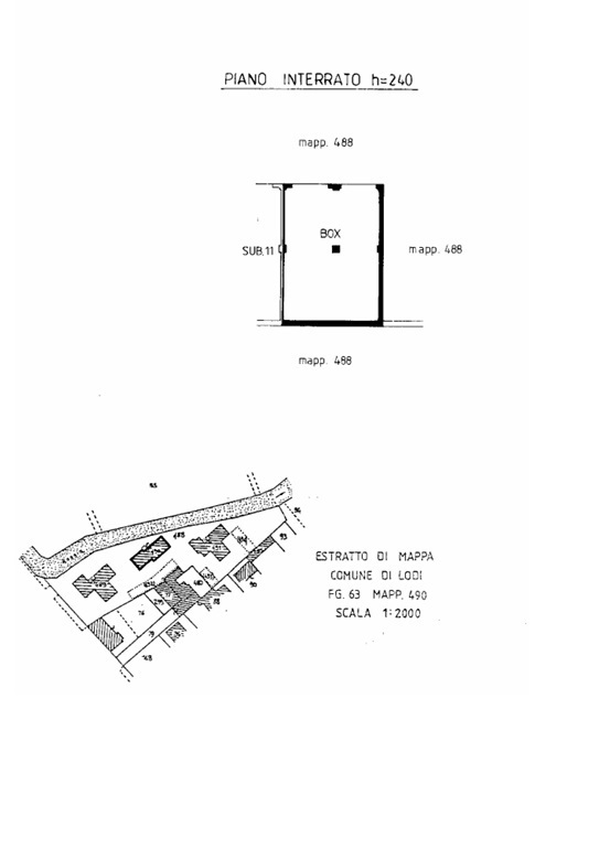 Box/Garage 46mq in vendita a Lodi