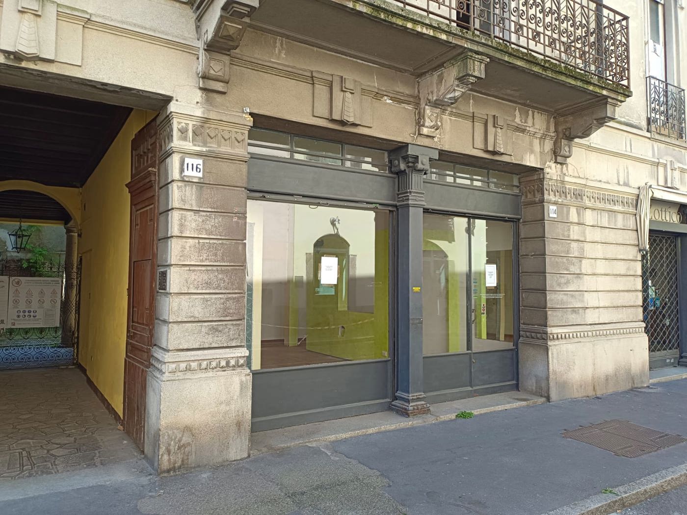 Negozio da ristrutturare a Lodi