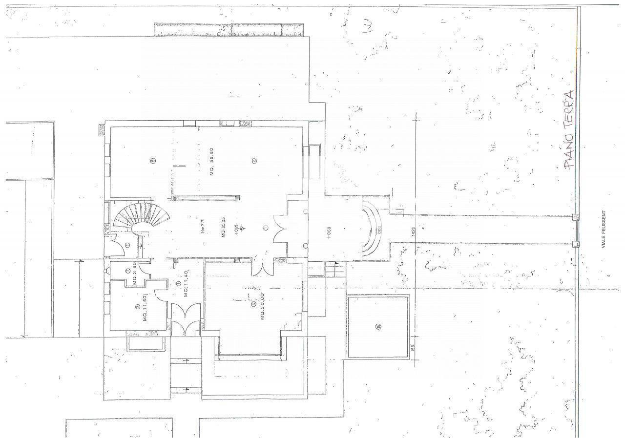 Villa in vendita a Treviso, S. Maria del Rovere