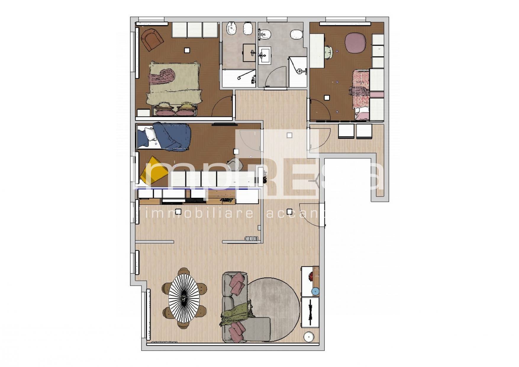 Appartamento in vendita a Treviso, Fuori Mura