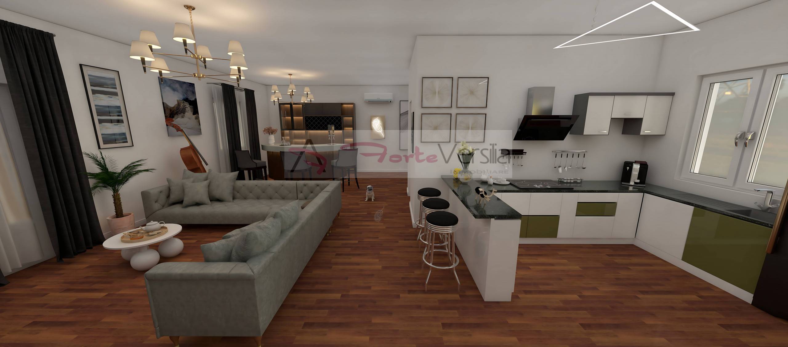 Appartamento in Villa in vendita a Forte dei Marmi, Centro