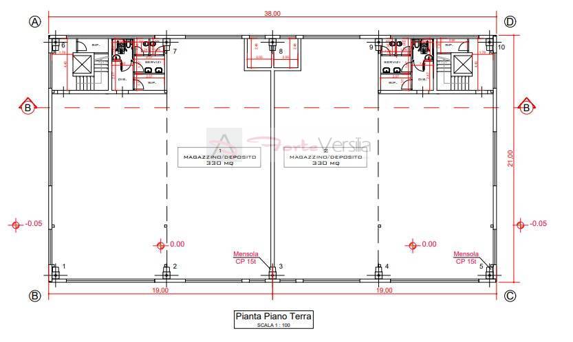 Capannone in vendita a Pietrasanta