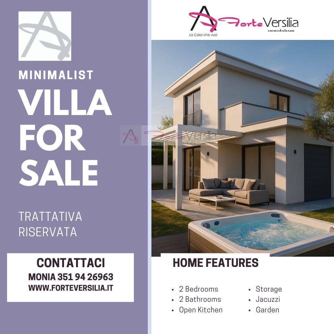 villa indipendente in vendita a Forte dei Marmi