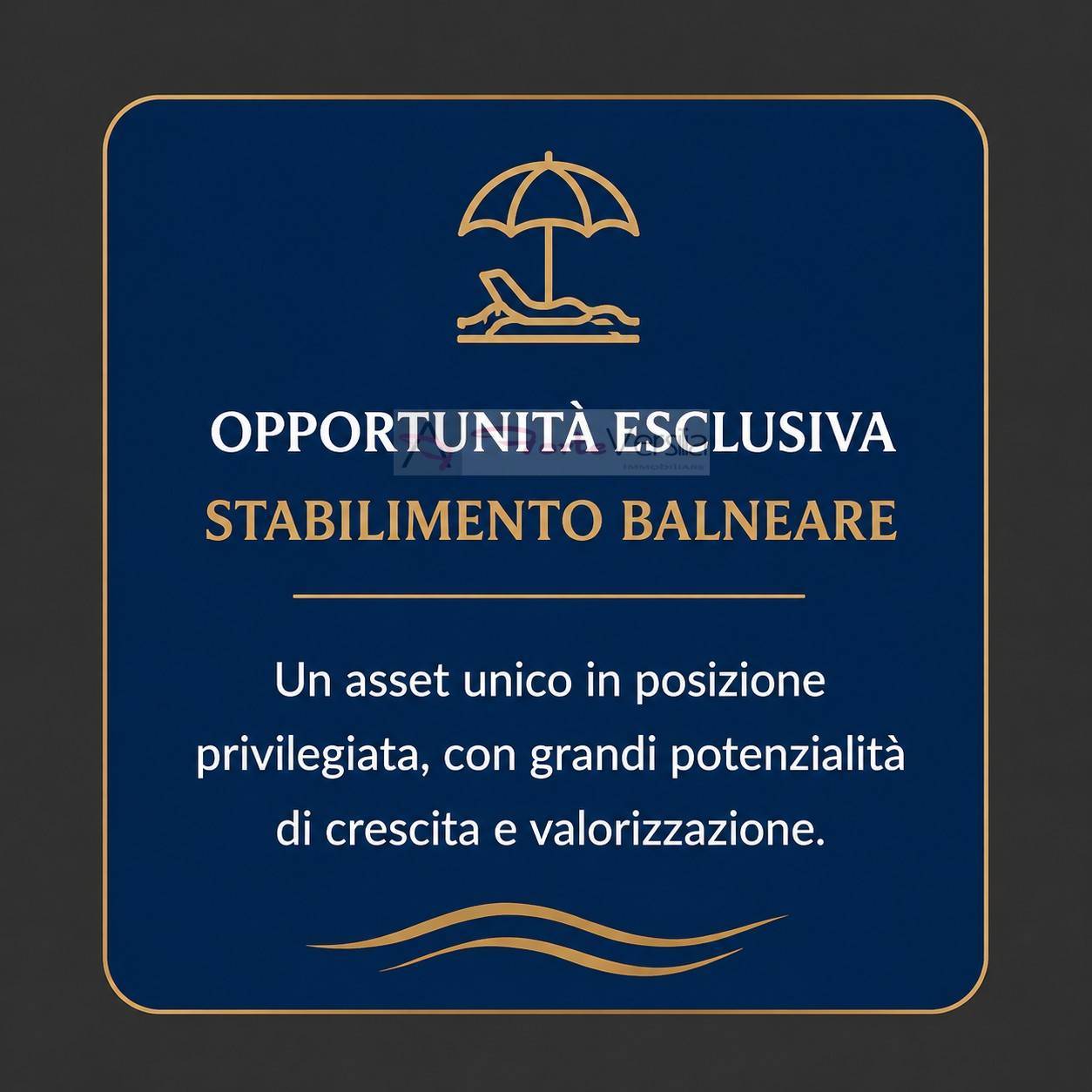 Stabilimento balneare in vendita a Forte dei Marmi, Vittoria Apuana