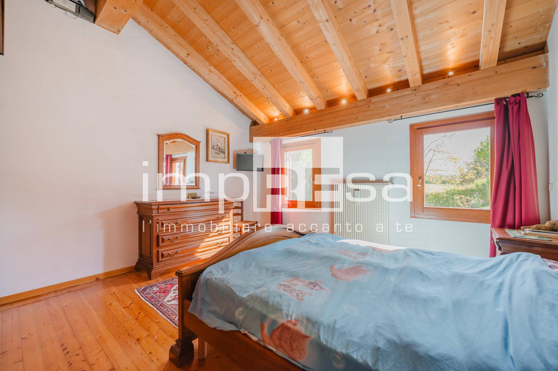 Abbinata/Bifamiliare in vendita a Nervesa della Battaglia, Santa Croce