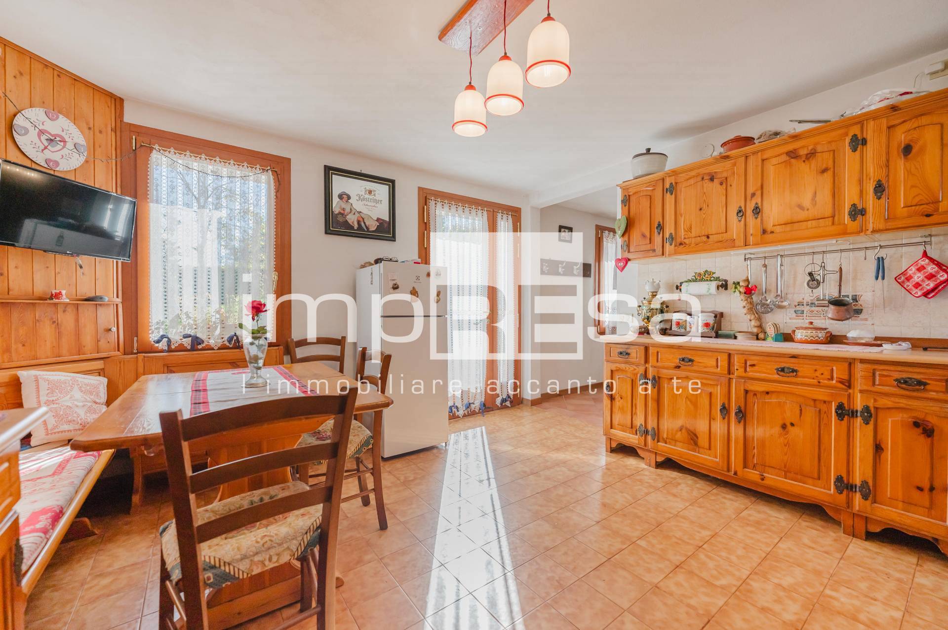 Abbinata/Bifamiliare in vendita a Nervesa della Battaglia, Santa Croce