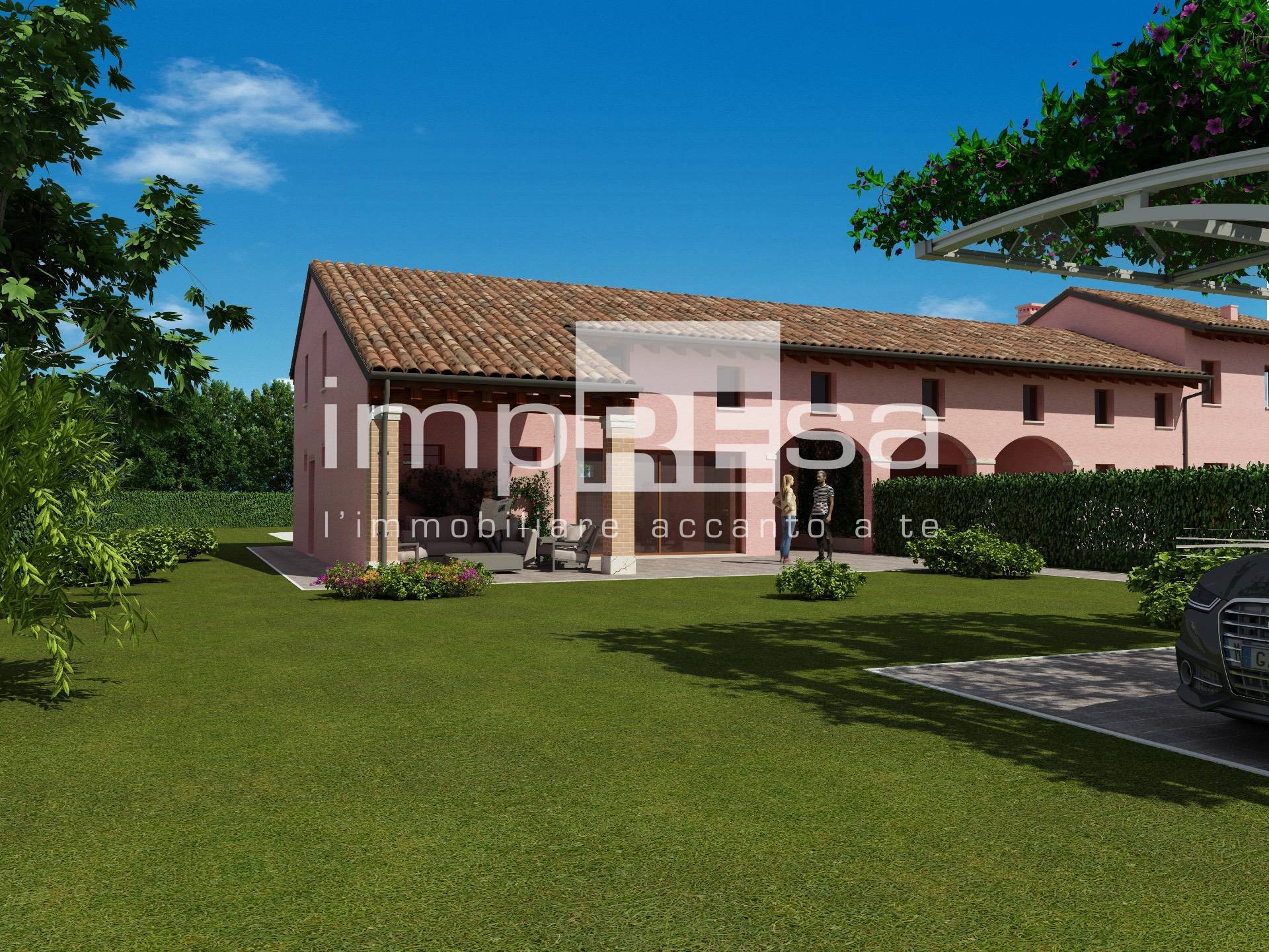 Abbinata/Bifamiliare in vendita a Ponzano Veneto, Ponzano