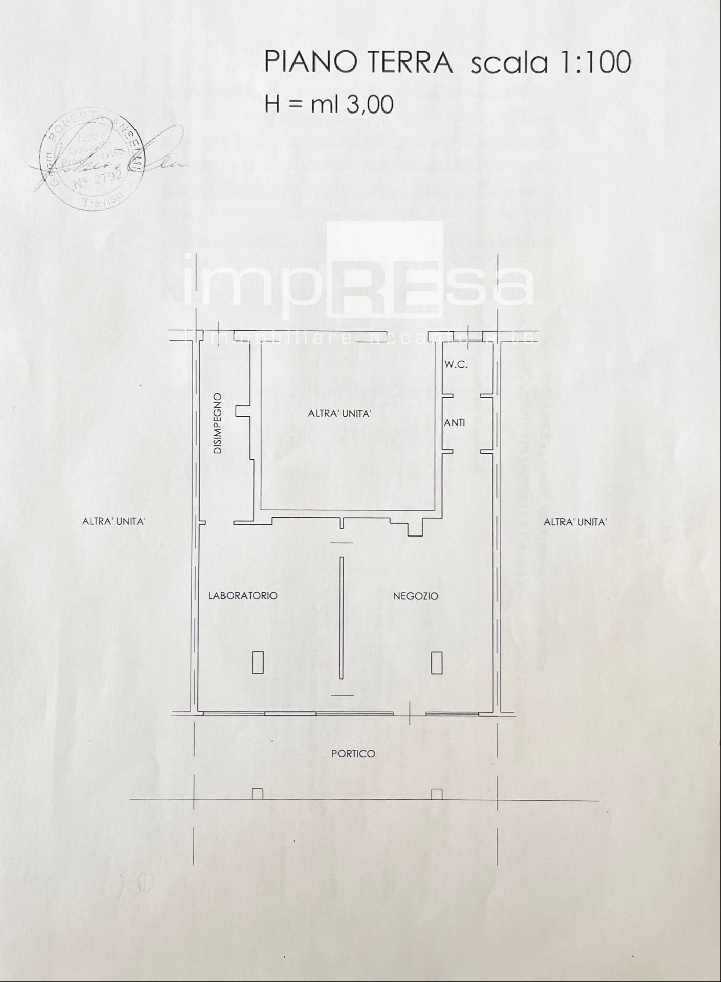 Locale commerciale in vendita a Villorba, Chiesa Vecchia