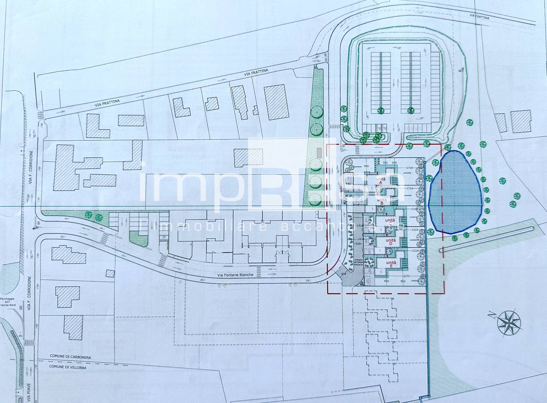 Villetta schiera in vendita a Carbonera, Vascon