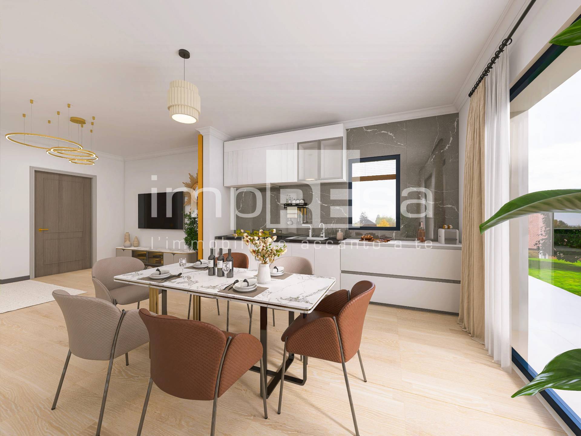 Appartamento in vendita a Villorba, Fontane