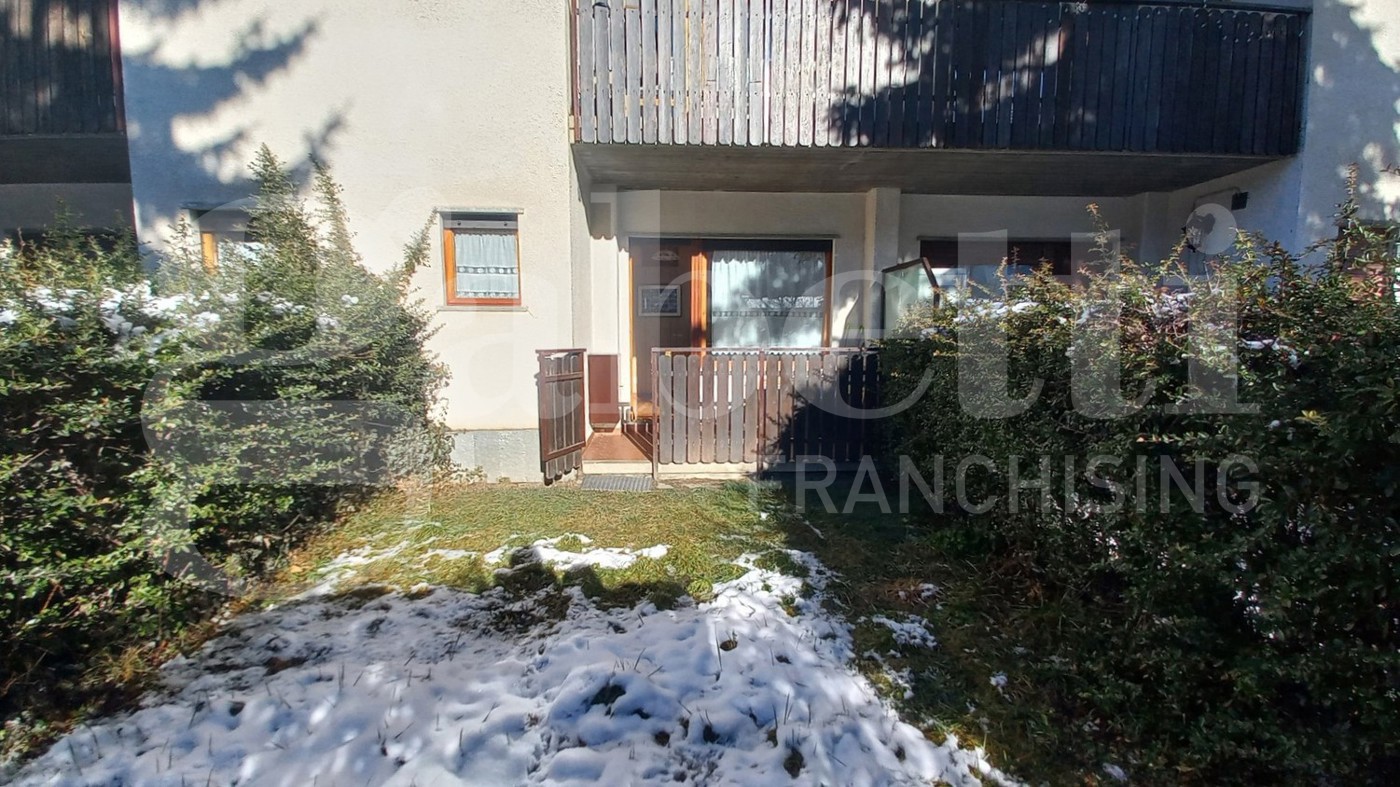 Bilocale con giardino a Oulx