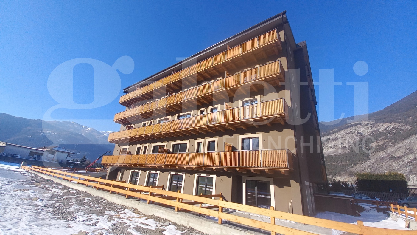 Bilocale con giardino a Oulx