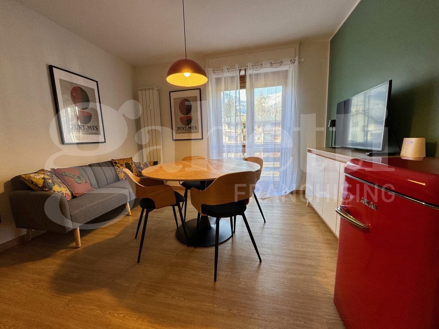 Trilocale arredato in affitto a Bardonecchia