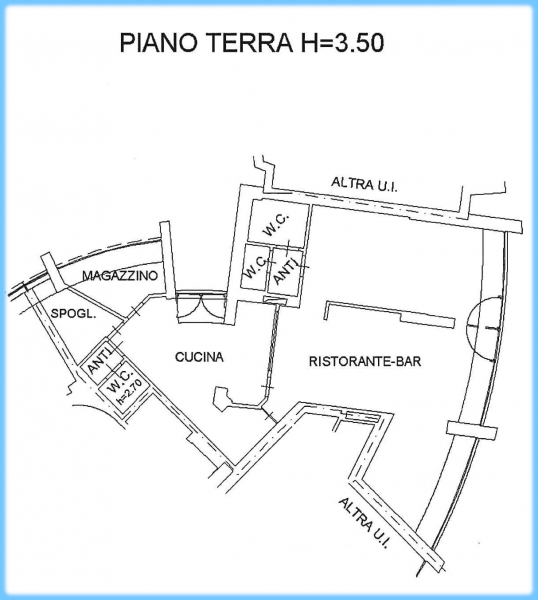Negozio classe A4 a Venezia