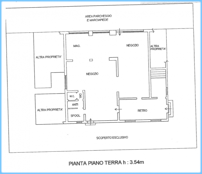 Locale commerciale classe A4 a Venezia