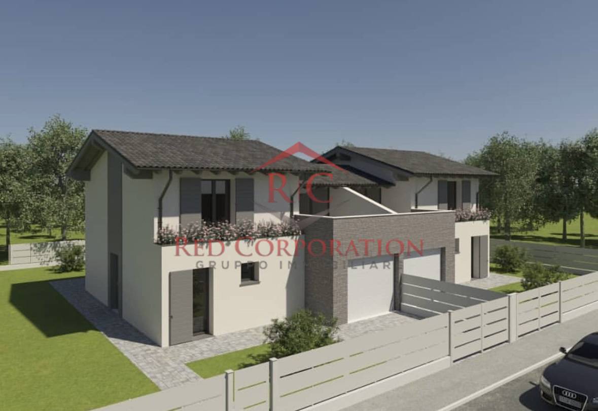 Villa abbinata in vendita a Reggio nell'Emilia, buco del signore