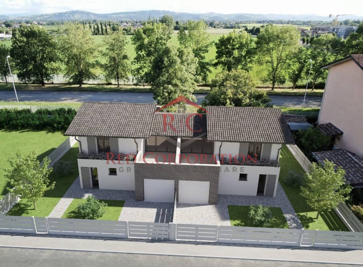 Villa abbinata in vendita a Reggio nell'Emilia, buco del signore