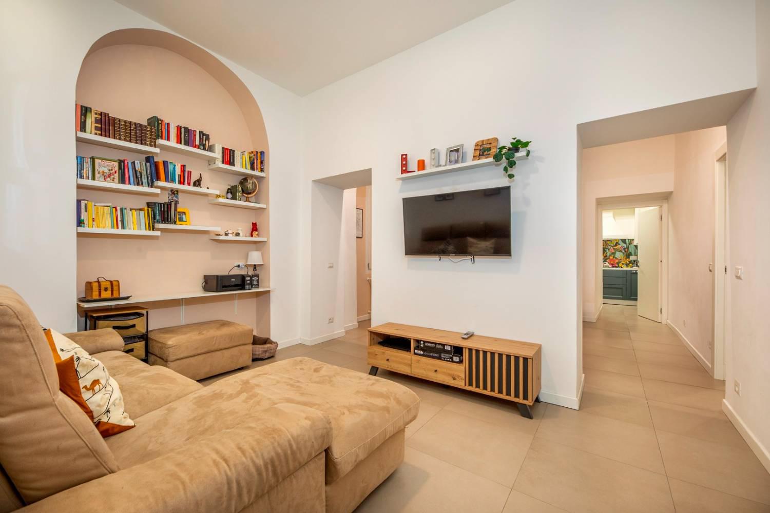 Quadrilocale ristrutturato a Roma