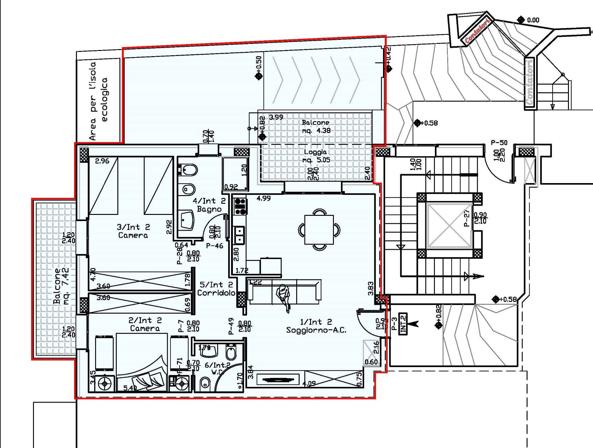 Appartamento in vendita a Giulianova, LIDO NORD
